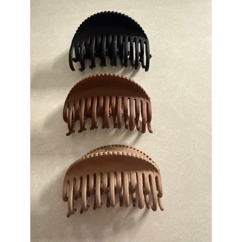3 pack large Hair Clips
